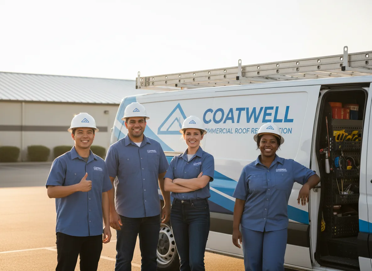 Commercial roof coating company in Dorchester, MA
